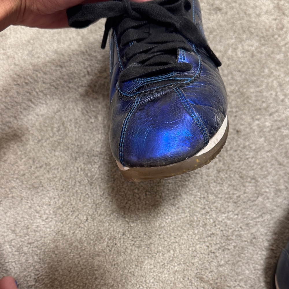 Nike Cortez Iridescent Blue Sneakers - Picture 10 of 15